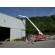 grue nacelle sur remorque